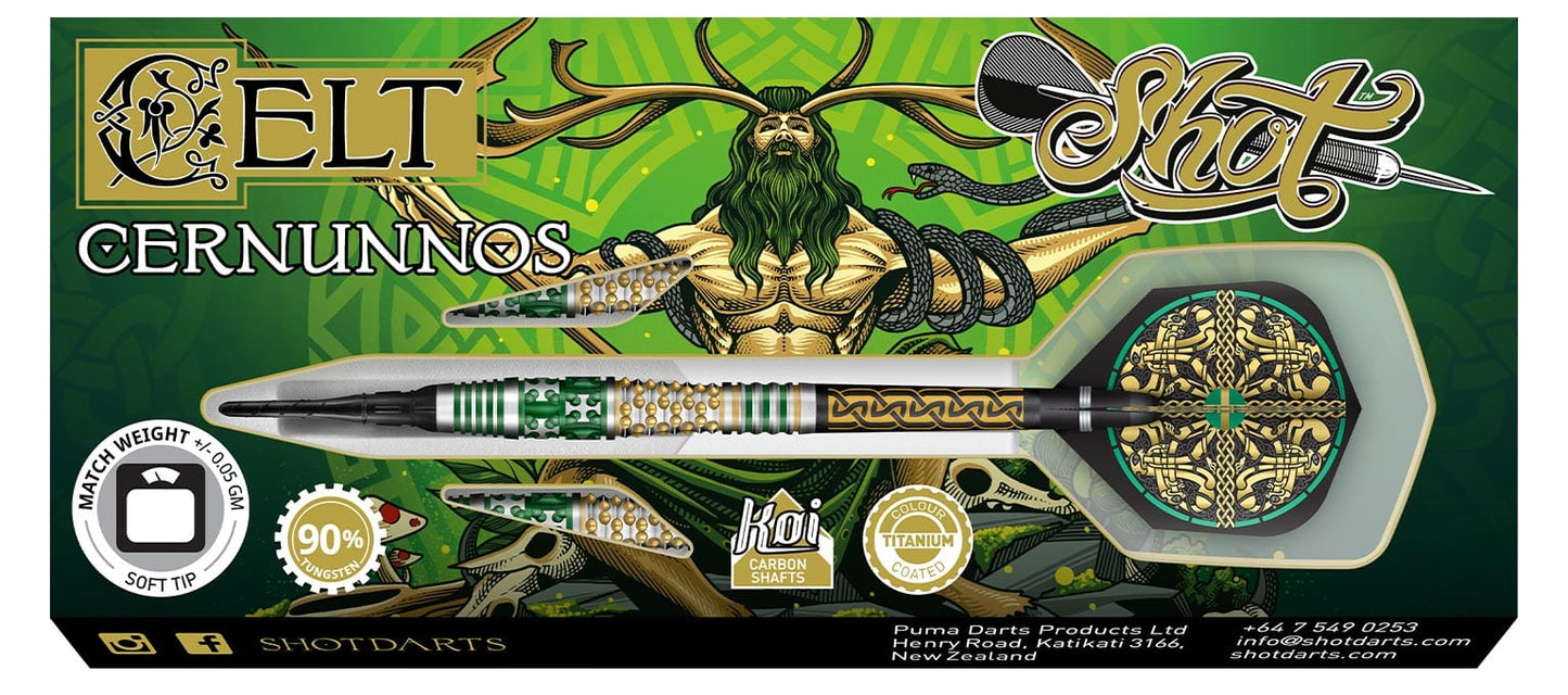 Celt Cernunnos Soft Tip Dart Set