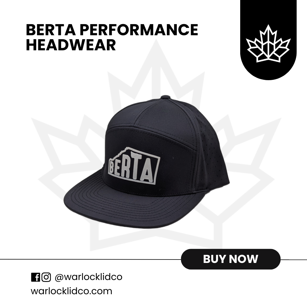 Berta Performance Headwear | Warlock Lid Co | Adjustable Snapback