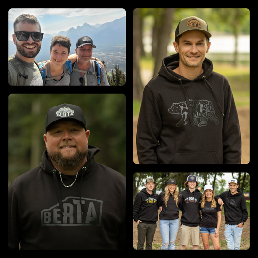 Berta 3 Sisters Mountains Snapback | Warlock Lid Co | Adjustable Trucker Hat