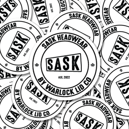 Sask Stickers | Warlock Lid Co