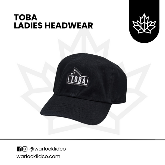 Toba Ladies Headwear | Warlock Lid Co | Adjustable Snapback | Dad Hats | High Ponytail