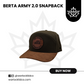 Berta Army 2.0 Hat | Warlock Lid Co | Adjustable Snapback