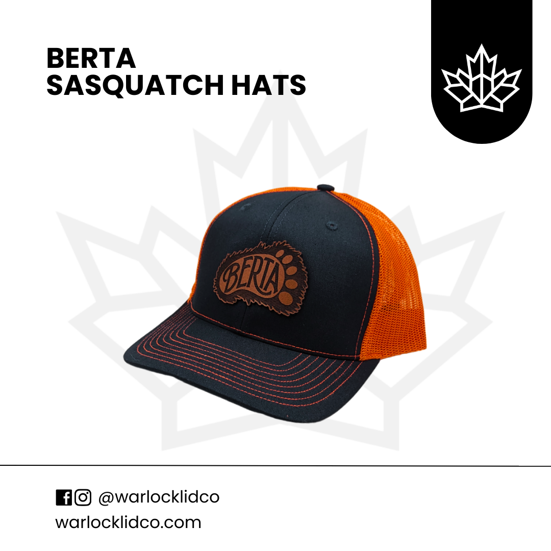 Berta Sasquatch Hats | Warlock Lid Co | Adjustable Snapback