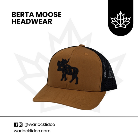 Berta Moose Headwear | Warlock Lid Co | Adjustable Snapback