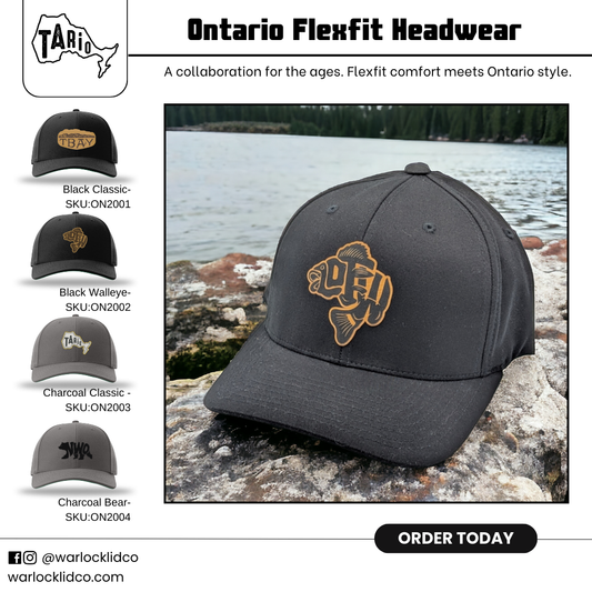 Tario Flexfit Hats | Warlock Lid Co | Lake Of The Woods | NWO