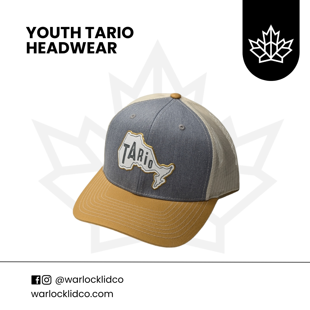 Youth Tario Hats | Warlock Lid Co | Lake Of The Woods | Adjustable Snapback