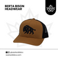 Berta Bison Headwear | Warlock Lid Co | Adjustable Snapback