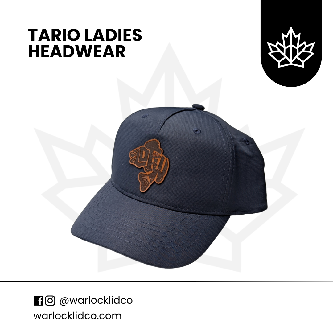 Tario Ladies Hats | Warlock Lid Co | Adjustable Snapback | High Ponytail | Lake of the Woods