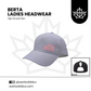Berta Ladies Headwear | Warlock Lid Co | Adjustable Snapback | Unstructured | High Ponytail Hat