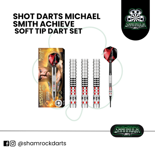 Michael Smith Achieve Soft Tip Dart Set