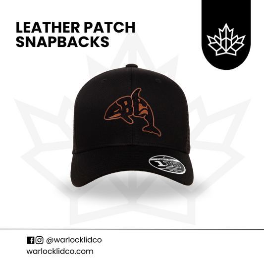 Build Your Own BC Leather Patch Snapback Hat