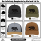 Berta Grizzly Snapback Hats