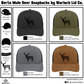 Berta Mule Deer Snapback Hats