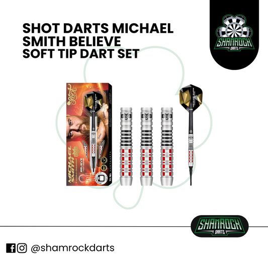 Michael Smith Believe Soft Tip Dart Set