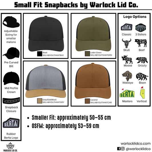 Berta Small Fit Snapbacks