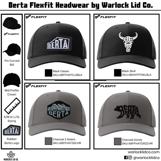 Berta Flexfit Headwear | Warlock Lid Co
