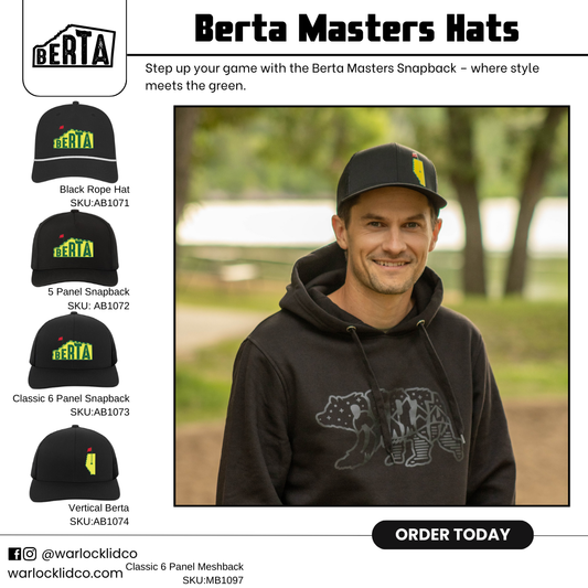 Berta Masters Headwear | Warlock Lid Co | Adjustable