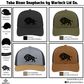 Toba Bison Snapback Hats
