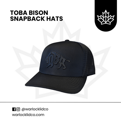 Toba Bison Snapback Hats