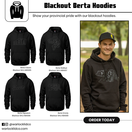Berta Blackout Hoodies