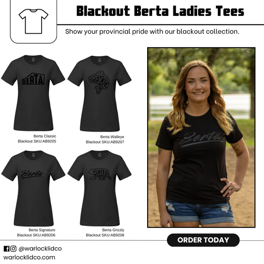 Berta Blackout Ladies Tees