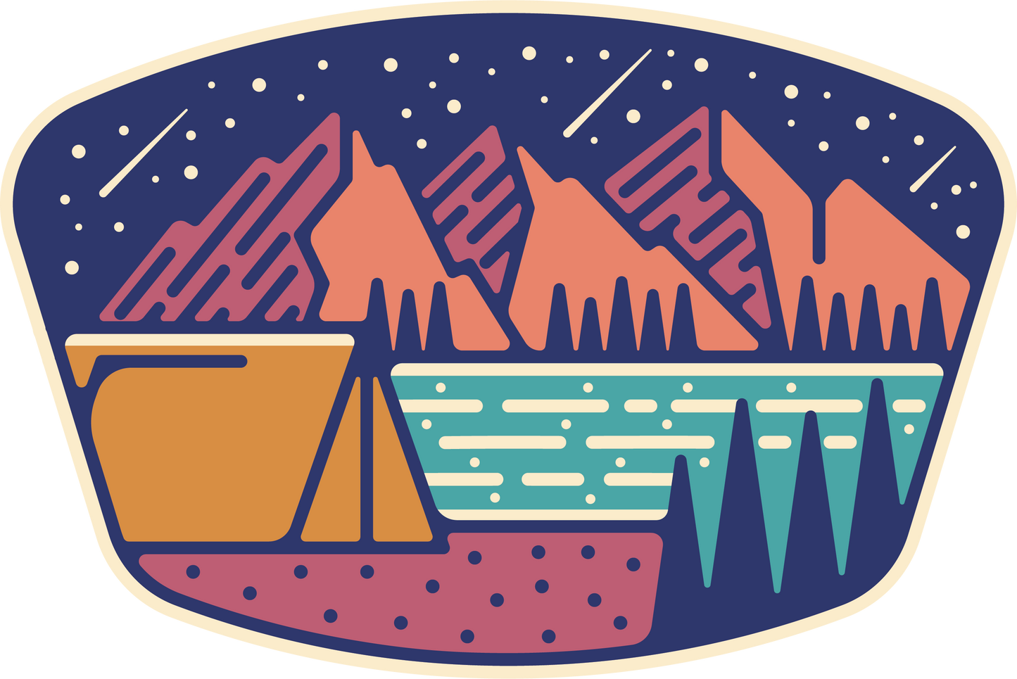 Campfire Tales Stickers