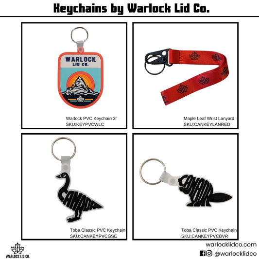 Canada Keychains & Lanyards