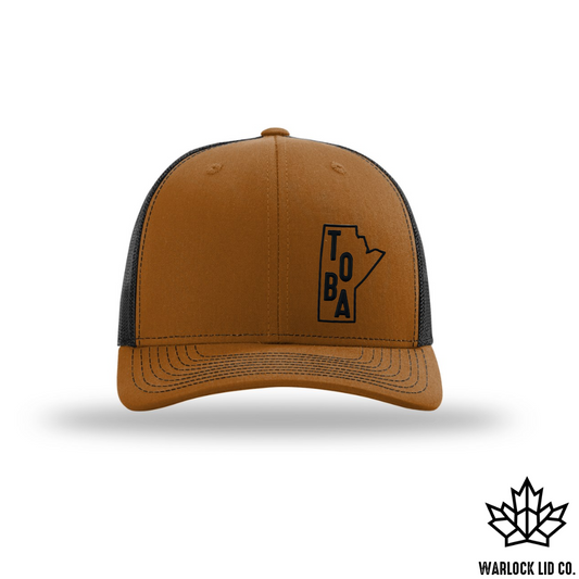 Toba Snapback Hats  | Warlock Lid Co | Adjustable Trucker Cap