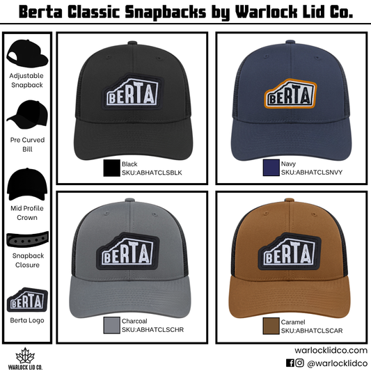 Berta Classic Snapback Hats