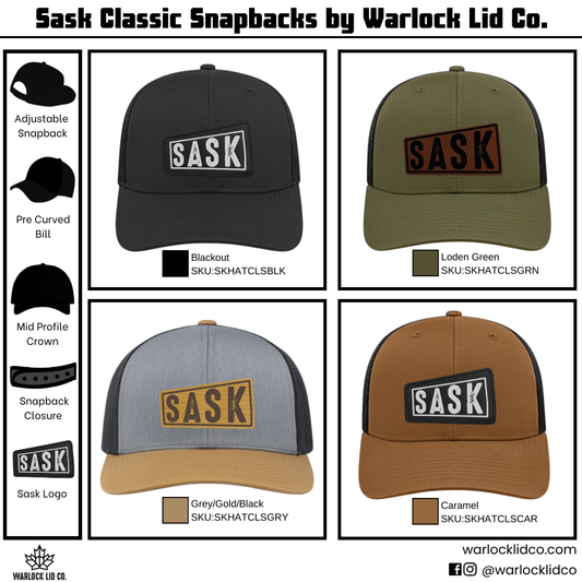 Sask Classic Snapback Hats
