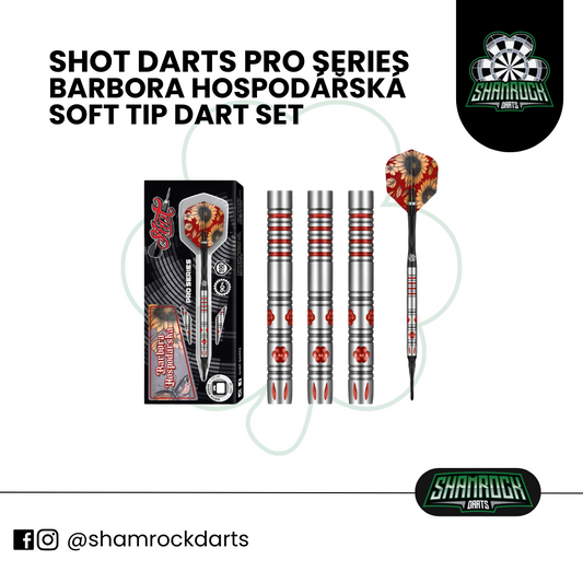 Shot Pro Series - Barbora Hospodářská Soft Tip Dart Set