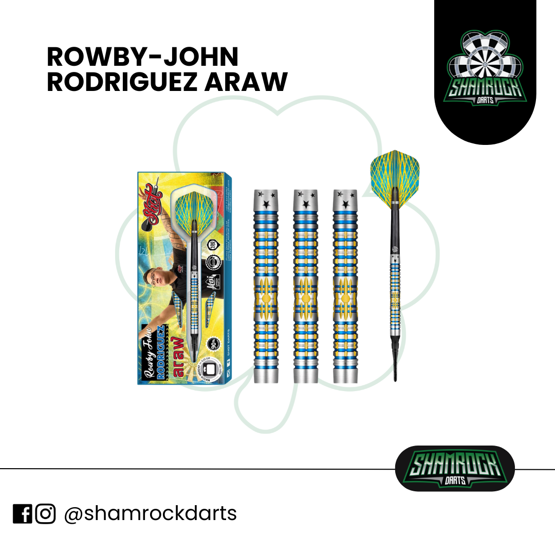 Rowby-John Rodriguez Araw Soft Tip Dart Set