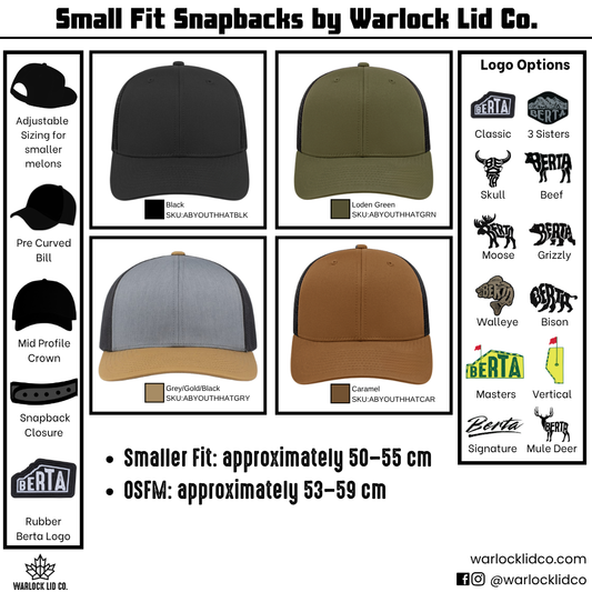 Berta Small Fit Snapbacks