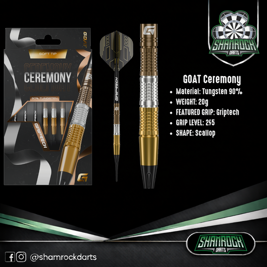 Goat Ceremony Darts 20g  - Soft Tip