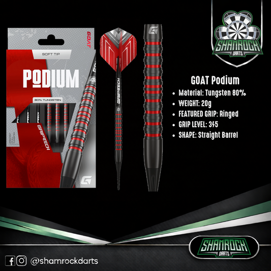 Goat Podium Darts 20g - Soft Tip