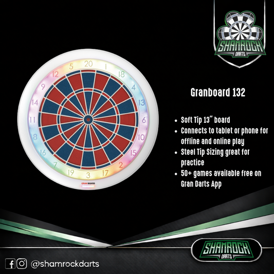 Granboard 132 Electronic Soft Tip Dart Board