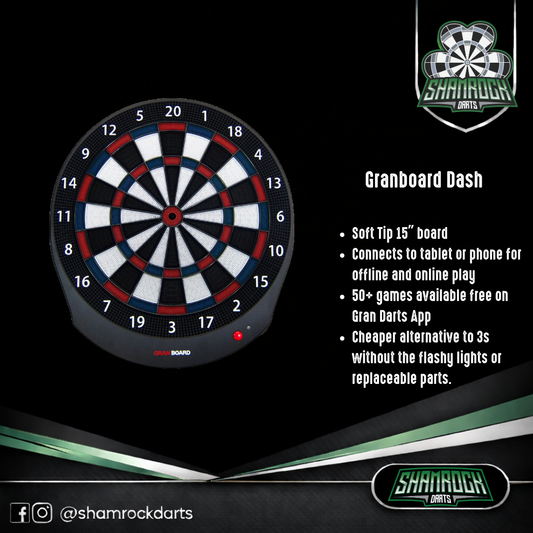 Granboard Dash Electronic Soft Tip Dart Board