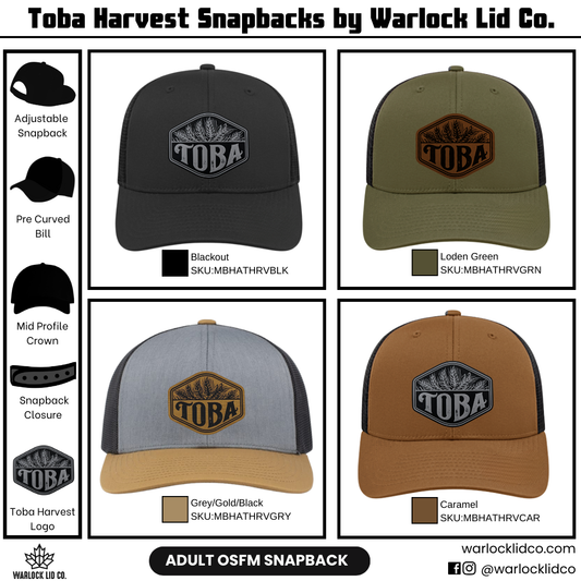 Toba Harvest Snapback Hats