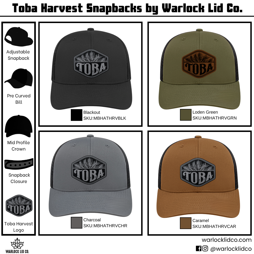 Toba Harvest Snapback Hats