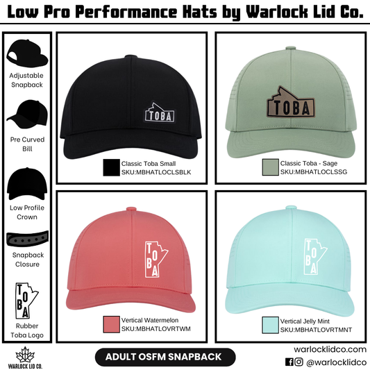 Toba Low Profile Performance Headwear