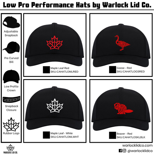 Canada Low Profile Performance Headwear