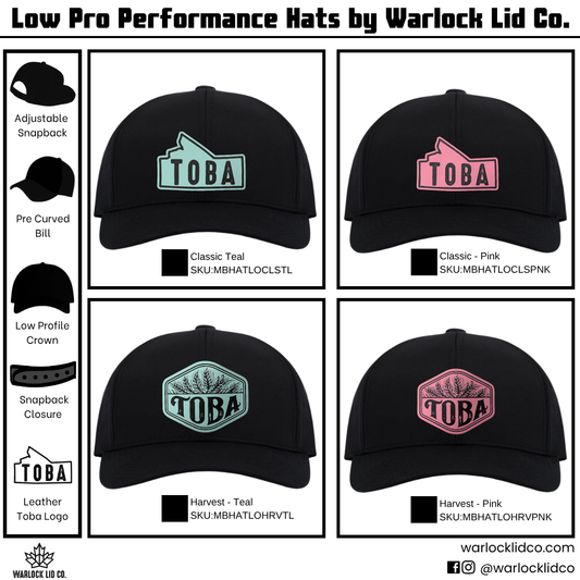 Toba Low Profile Performance Headwear