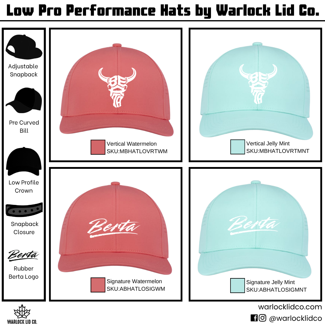 Berta Low Profile Performance Headwear