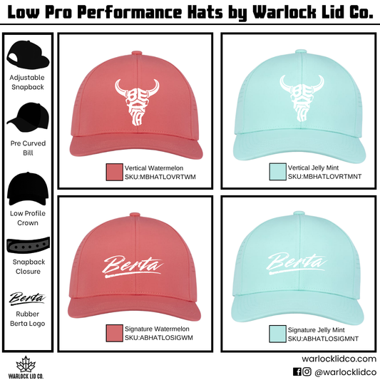 Berta Low Profile Performance Headwear
