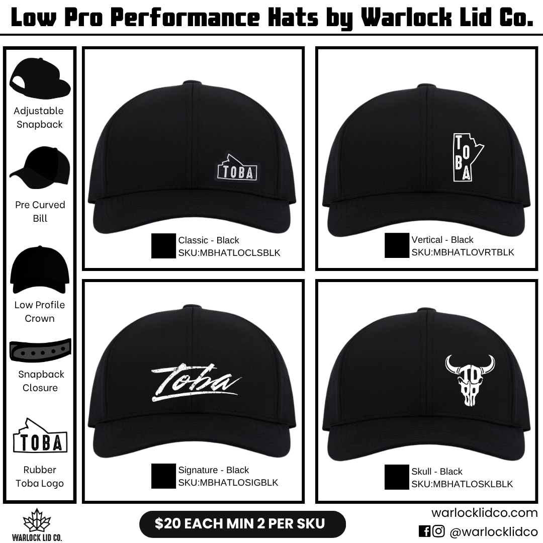Toba Low Profile Performance Headwear
