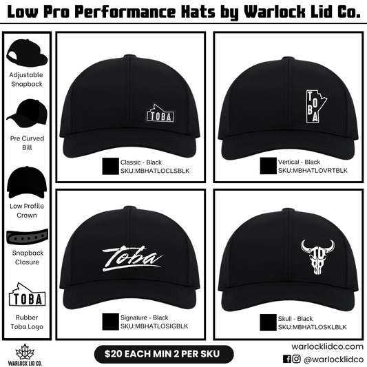 Toba Low Profile Performance Headwear