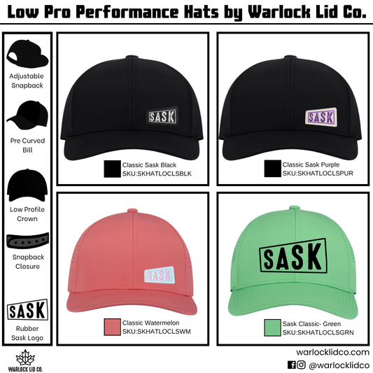 Sask Low Profile Performance Headwear