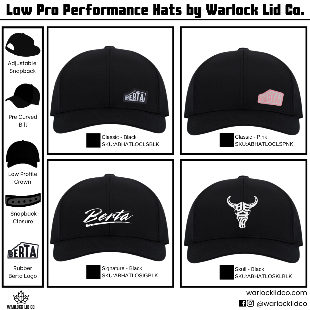 Berta Low Profile Performance Headwear