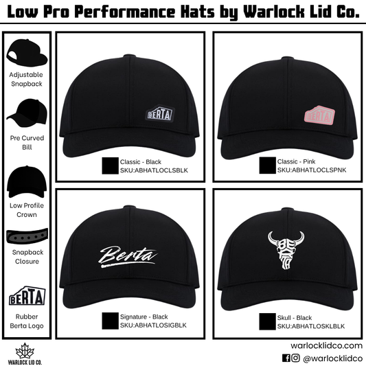 Berta Low Profile Performance Headwear