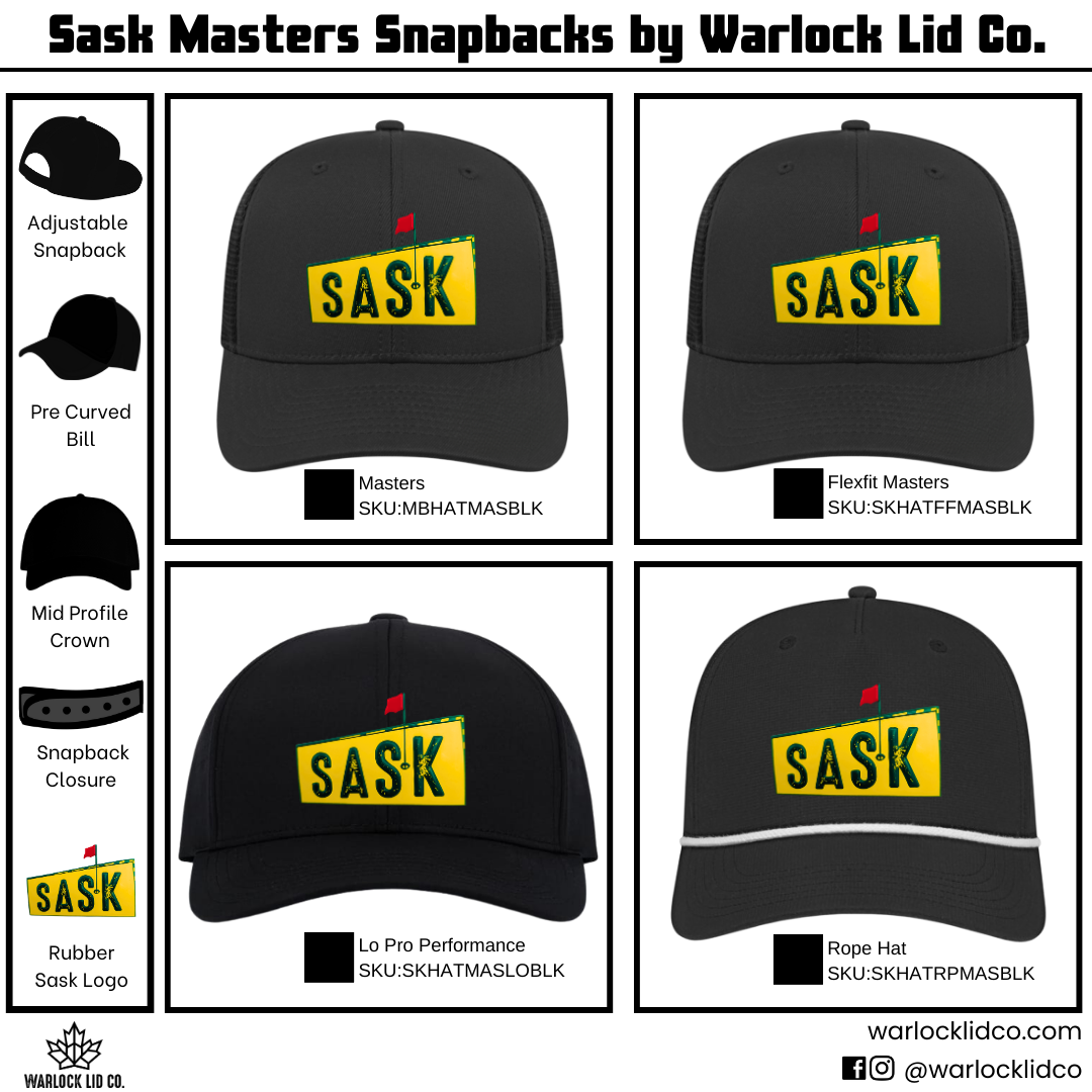 Sask Masters Headwear